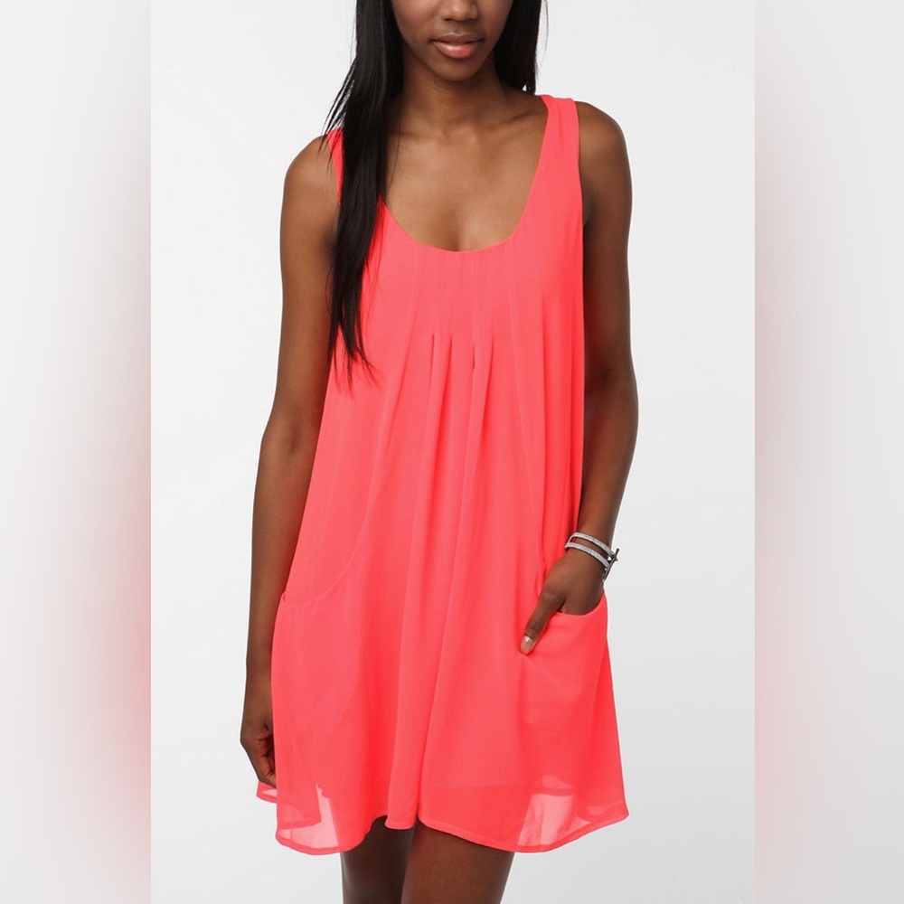 Sparkle & Fade pintuck frock dress